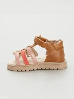 Sandales Multi-lanières Bicolores -Kiabi sandales multi lanieres bicolores marron alb86 1 frb5 1