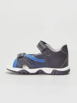 Sandales Ouvertes à Scratchs -Kiabi sandales ouvertes a scratchs bleu alc65 1 frb4