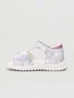 Sandales Plates à Scratchs -Kiabi sandales plates a scratchs violet ale14 1 frb4