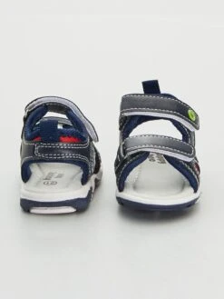 Sandales Plates Type Sport -Kiabi sandales plates type sport bleu navy alc60 2 frb3