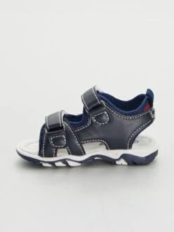 Sandales Plates Type Sport -Kiabi sandales plates type sport bleu navy alc60 2 frb4