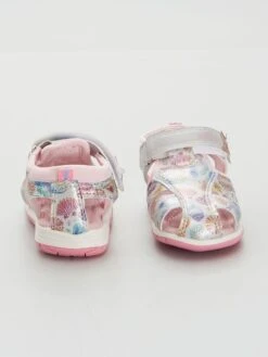 Sandales Type Sport à Scratch -Kiabi sandales type sport a scratch blanc alb85 1 frb3