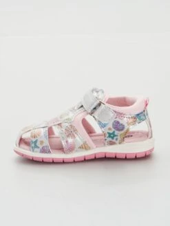 Sandales Type Sport à Scratch -Kiabi sandales type sport a scratch blanc alb85 1 frb4