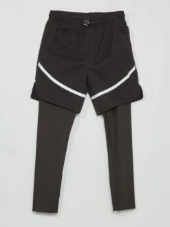 Short Avec Legging -Kiabi short avec legging noir zm209 1 frb3 1