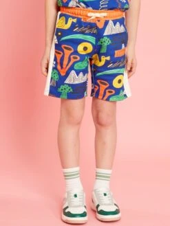 Short Bermuda En Molleton - Kiabi X Dans Les Dents -Kiabi short bermuda en molleton kiabi x dans les dents bleu ane73 2 frb2