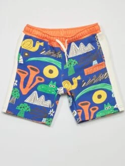 Short Bermuda En Molleton - Kiabi X Dans Les Dents -Kiabi short bermuda en molleton kiabi x dans les dents bleu ane73 2 frb4