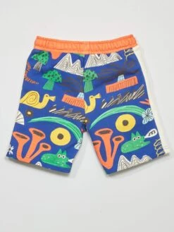 Short Bermuda En Molleton - Kiabi X Dans Les Dents -Kiabi short bermuda en molleton kiabi x dans les dents bleu ane73 2 frb5