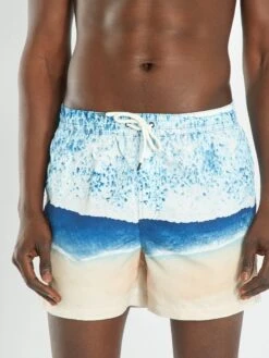 Short De Bain Avec Imprimé 6 Short De Bain Avec Imprimé -Kiabi short de bain avec imprime bleu zr621 1 frb2