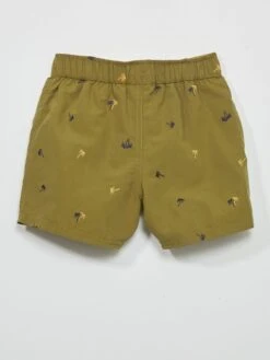 Short De Bain Motif 'palmiers'