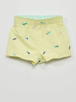 Short De Bain 'surf' -Kiabi short de bain surf jaune zr276 2 frb4 1