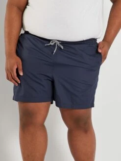 Short De Bain Uni -Kiabi short de bain uni bleu marine zq094 1 frb2
