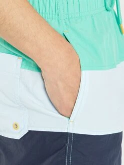 Short De Bain -Kiabi short de bain vert zq517 3 frb5