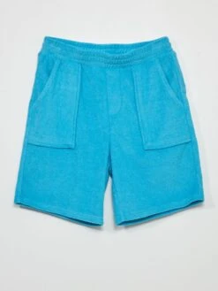 Short En éponge -Kiabi short en eponge bleu ady86 1 frb4