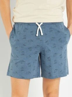 Short En Jersey - Lot De 2 -Kiabi short en jersey lot de 2 bleugris zq452 4 frb2