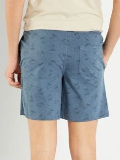 Short En Jersey - Lot De 2 -Kiabi short en jersey lot de 2 bleugris zq452 4 frb3