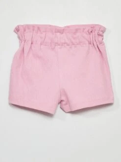 Short En Maille Gaufrée