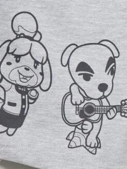 Short En Molleton 'Animal Crossing' -Kiabi short en molleton animal crossing bleu zq313 1 frb3