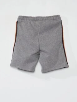 Short En Molleton Avec Bandes Contrastantes -Kiabi short en molleton avec bandes contrastantes gris zq371 2 frb2 1
