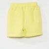 Short En Molleton Avec Lien De Serrage -Kiabi short en molleton avec lien de serrage jaune acs75 1 frb2