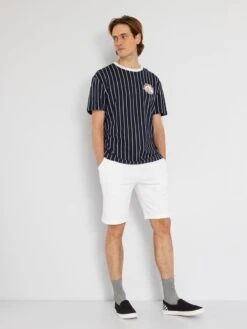 Short En Molleton Uni -Kiabi short en molleton uni blanc zm771 3 frb4