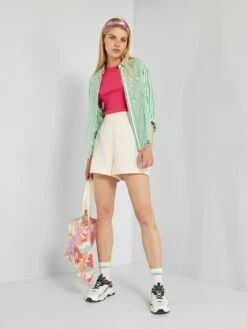 Short En Tweed -Kiabi short en tweed rose atr60 3 frb2