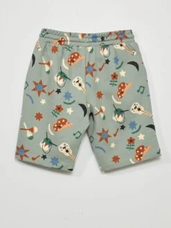 Short Imprimé X Nilac Studio -Kiabi short imprime x nilac studio bleu ame13 2 frb7 1