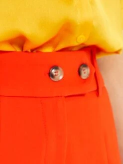 Short Taille Haute -Kiabi short taille haute orange atr38 3 frb4 1