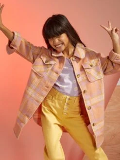 Surchemise à Carreau -Kiabi surchemise a carreau rose zj790 1 frb3