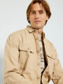 Surchemise En Twill épais