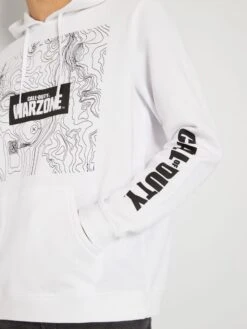 Sweat à Capuche 'Call Of Duty®' 'Warzone™' -Kiabi sweat a capuche call of duty warzone blanc zr405 1 frb6 1