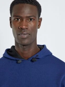 Sweat à Capuche Color-block En Molleton -Kiabi sweat a capuche color block en molleton bleu marine zm877 2 frb5