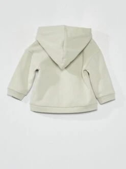 Sweat à Capuche En Molleton -Kiabi sweat a capuche en molleton vert gris adz27 2 frb2 1