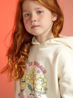 Sweat à Capuche Imprimé Fantaisie -Kiabi sweat a capuche imprime fantaisie blanc zk222 2 frb4