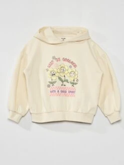 Sweat à Capuche Imprimé Fantaisie -Kiabi sweat a capuche imprime fantaisie blanc zk222 2 frb5