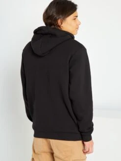 Sweat à Capuche 'Naruto' En Molleton -Kiabi sweat a capuche naruto en molleton noir zm169 1 frb3