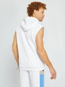 Sweat à Capuche Sans Manches -Kiabi sweat a capuche sans manches blanc zs749 1 frb3