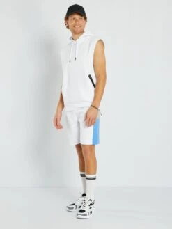 Sweat à Capuche Sans Manches -Kiabi sweat a capuche sans manches blanc zs749 1 frb5 1