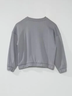 Sweat à Col Rond En Molleton