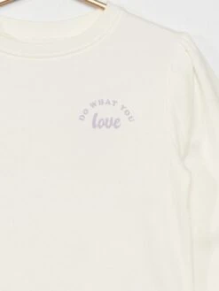 Sweat à Col Rond Molletonné