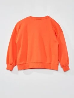 Sweat Avec Broderie Devant - Mixte -Kiabi sweat avec broderie devant mixte orange zi651 2 frb5