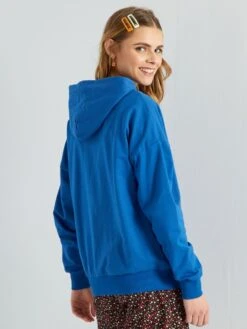 Sweat Avec Capuche à Imprimé 'Yale' -Kiabi sweat avec capuche a imprime yale bleu aem76 1 frb3