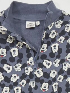 Sweat Col Camionneur 'Mickey' 'Disney' 12 Sweat Col Camionneur 'Mickey' 'Disney' -Kiabi sweat col camionneur mickey disney gris zr040 1 frb5