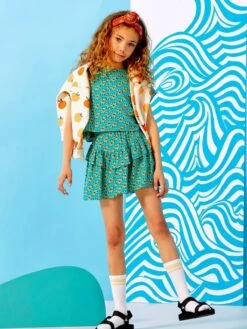 Sweat Col Rond à Motif