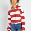 Sweat Crop En Molleton Esprit Campus -Kiabi sweat crop en molleton esprit campus rouge zs945 2 frb5
