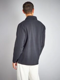 Sweat En Molleton Avec Col Polo -Kiabi sweat en molleton avec col polo noir zj834 2 frb3