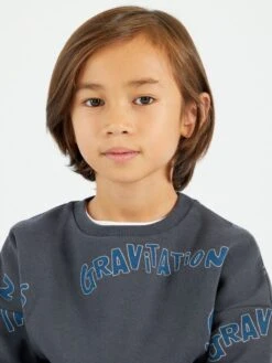 Sweat En Molleton Avec Imprimé Fantaisie -Kiabi sweat en molleton avec imprime fantaisie gris zd824 6 frb4