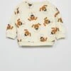 Sweat En Molleton 'chiens' -Kiabi sweat en molleton chiens beige atl57 1 frb3