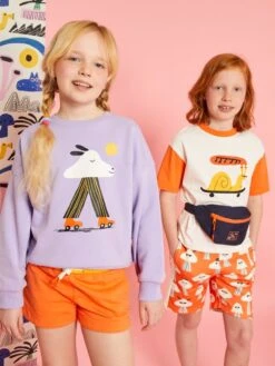 Sweat En Molleton - Kiabi X Dans Les Dents -Kiabi sweat en molleton kiabi x dans les dents violet anc70 1 frb3