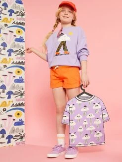 Sweat En Molleton - Kiabi X Dans Les Dents -Kiabi sweat en molleton kiabi x dans les dents violet anc70 1 frb4