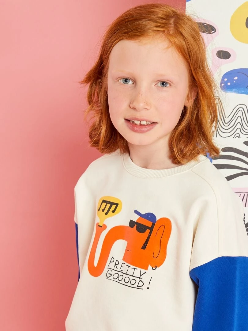 Sweat En Molleton - Kiabi X Dans Tes Dents 5 Sweat En Molleton - Kiabi X Dans Tes Dents – Image 3